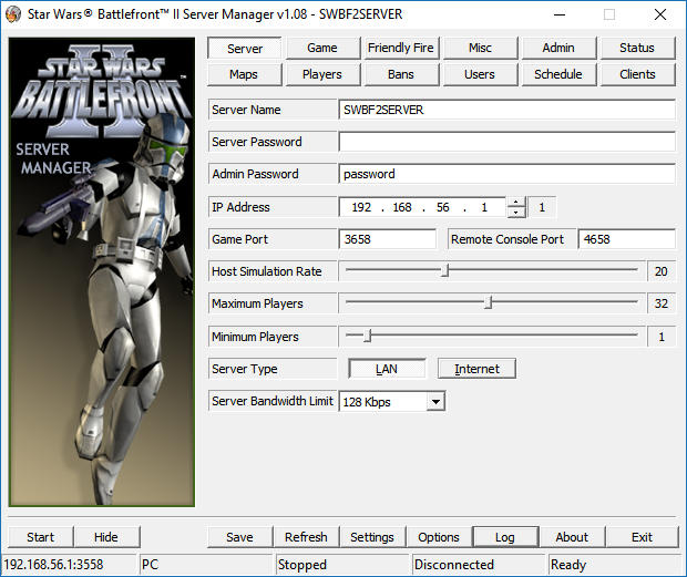 Star Wars Battlefront Files Website Hosting